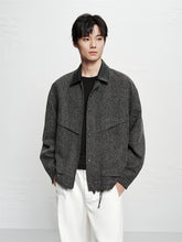 Men's Tweed-Texture Jacket